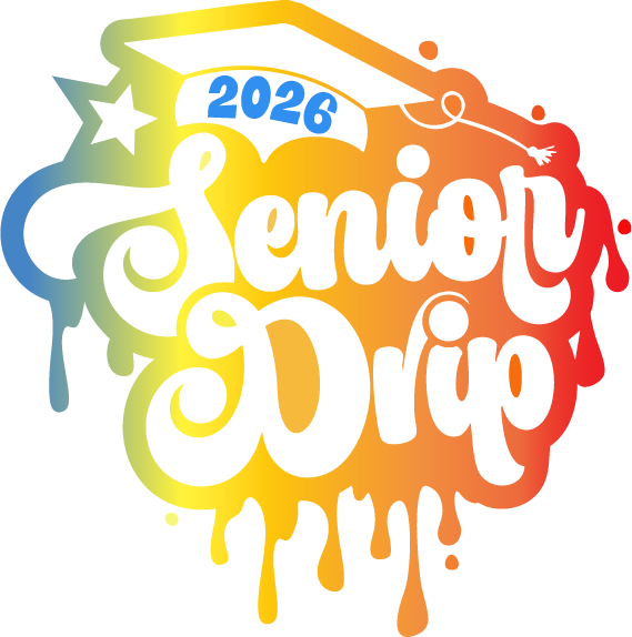 Class of 2026 Senior Drip Colored