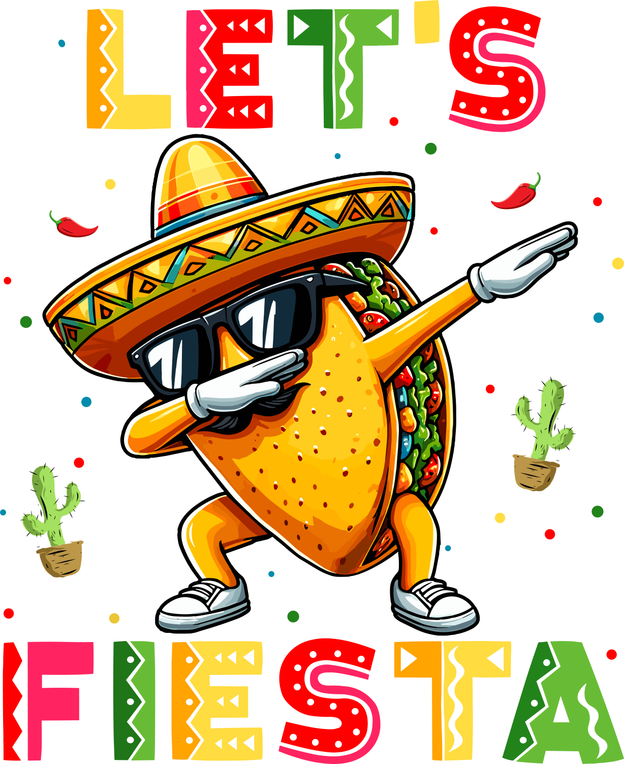 Cinco de Mayo DTF Transfers