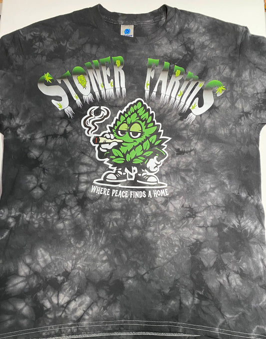 Stoner Farms NugMan Crystal Wash Tee